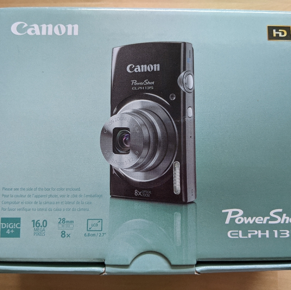 Canon PowerShot ELPH 135 digital camera